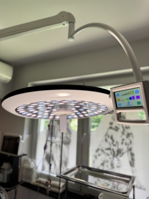 Lampa zabiegowa jednoramienna podwieszana 700 Lampa zabiegowa jednoramienna podwieszana 700